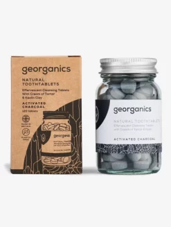 GEORGA01 Georganics Natural Tooth Tablets - Activated Charcoal