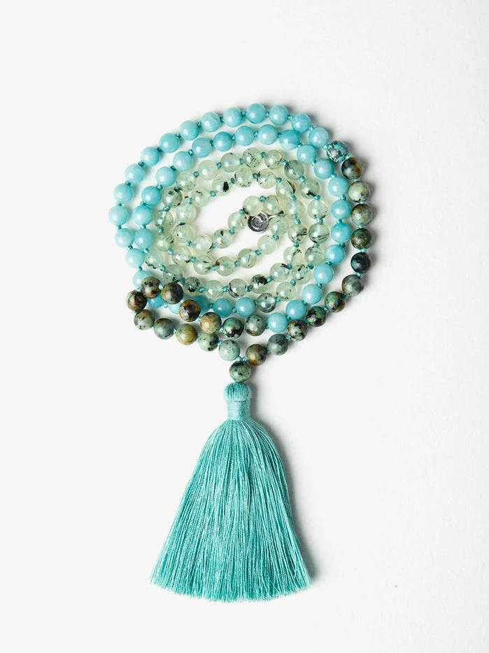 MALACO01 Meditation Equipment Mala Collective Ombre Mala - Turquoise 3 MALACO01 Meditation Equipment Mala Collective Ombre Mala - Turquoise