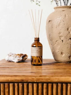 CANDLE01 Wellbeing & Lifestyle P.F. Candle Co 3oz Reed Diffuser - Amber & Moss