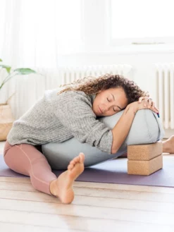 LOYALE01 Sustainable Bestsellers Yogamatters Organic Cotton Buckwheat Bolster