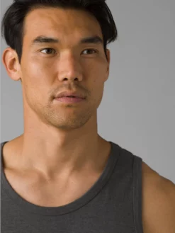 ALPINE01 PrAna Tank - Charcoal Heather New In 8 ALPINE01 PrAna Tank - Charcoal Heather New In