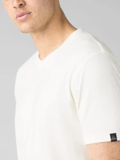 ALPINE01 PrAna V-Neck T-Shirt - White