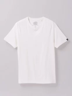 ALPINE01 PrAna V-Neck T-Shirt - White