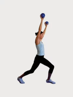 YOGAMA02 Yoga-Mad Pair Of Soft Weights - 1kg Pilates Equipment