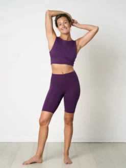 FINEKN03 Sustainable Bestsellers Gossypium Rhythm Yoga Shorts