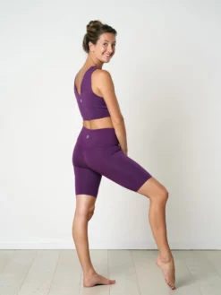 FINEKN03 Sustainable Bestsellers Gossypium Rhythm Yoga Shorts