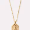 GODDES01 Goddess Charms God Of Success Pendant Necklace - Gold With Love...