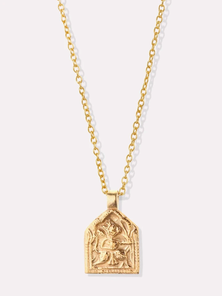 GODDES01 Goddess Charms God Of Success Pendant Necklace - Gold With Love... 3 GODDES01 Goddess Charms God Of Success Pendant Necklace - Gold With Love...