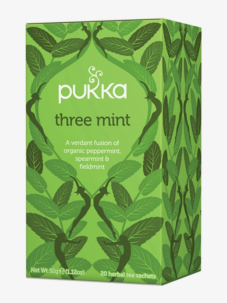 PUKKAH01 Pukka Three Mint Organic Tea 3 PUKKAH01 Pukka Three Mint Organic Tea