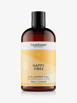 FIRSTN01 Tisserand Bath & Shower Wash - Happy Vibes Wellbeing & Lifestyle