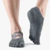 YOGAMA02 ToeSox Grip Full Toe Elle - Charcoal Grey