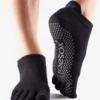 YOGAMA02 ToeSox Full Toe Low Rise - Black Clothing