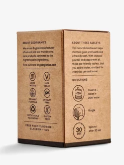 GEORGA01 Georganics Natural Tooth Tablets - Activated Charcoal 7 GEORGA01 Georganics Natural Tooth Tablets - Activated Charcoal