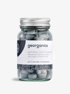 GEORGA01 Georganics Natural Tooth Tablets - Activated Charcoal