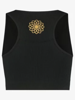 URBANG01 Urban Goddess Virya Rib Bra - Urban Black Clothing