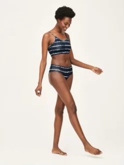 BRAINT01 Thought Kelby High Waisted Bamboo Briefs - Navy