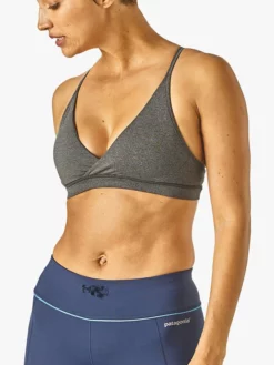 PATAGO01 Patagonia Cross Beta Sports Bra - Forge Grey Clothing