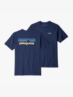 PATAGO01 Patagonia P-6 Logo Responsibili-Tee - Classic Navy