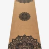 YDLAB01 Yoga Design Lab Cork Mat - Mandala Black