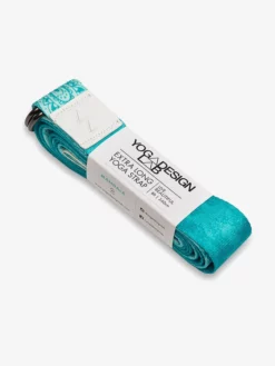 YDLAB01 Yoga Design Lab Yoga Strap - Mandala Turquoise Equipment & Accessories
