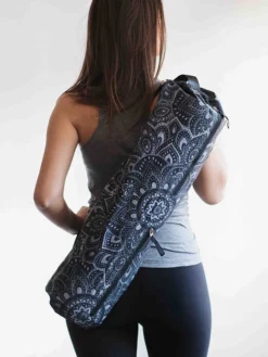 YDLAB01 Yoga Design Lab Mat Bag - Mandala Charcoal