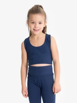 RCM01 Yogamatters Girls Eco Cropped Yoga Top Clothing