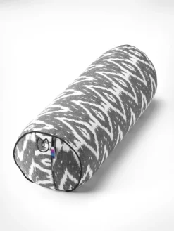 LOYALE01 Yoga Bolsters And Cushions Yogamatters Ikat Buckwheat Bolster