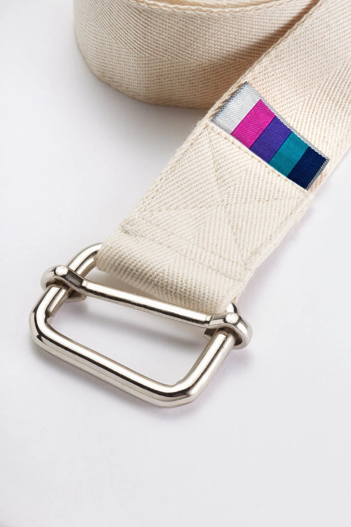 LOYALE01 Yogamatters Organic Cotton Classic Yoga Belt - 0.9m Equipment & Accessories 4 LOYALE01 Yogamatters Organic Cotton Classic Yoga Belt - 0.9m Equipment & Accessories