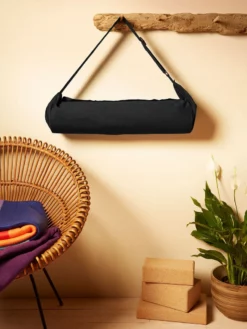 LOYALE01 Yogamatters Organic Cotton Zip Up Yoga Bag