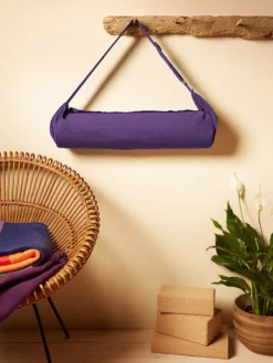 LOYALE01 Yogamatters Organic Cotton Zip Up Yoga Bag